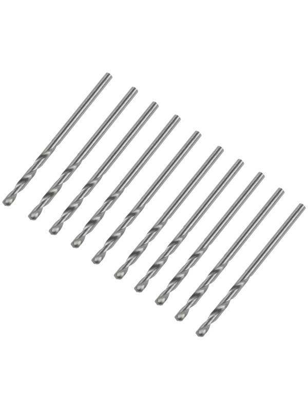 Сверло по металлу ЛОМ, HSS, цилиндрический хвостовик, 2.5 х 55 мм, 10 шт.