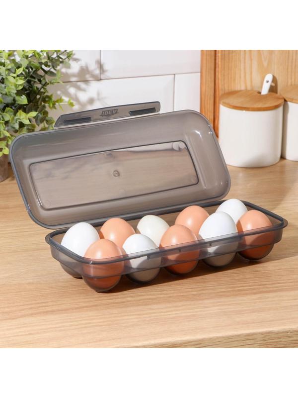 Контейнер для яиц на 10 шт, цвет МИКС