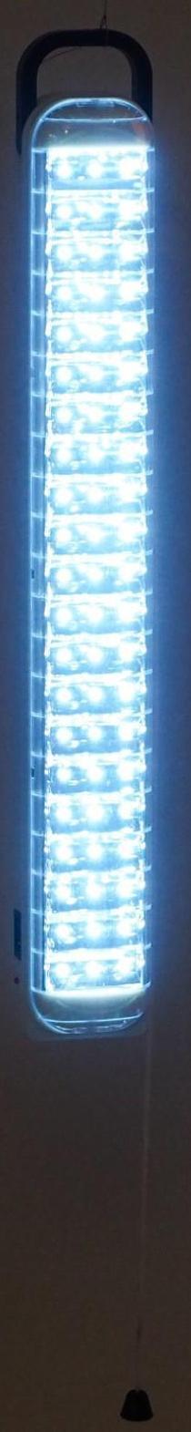 Фонарь-лампа аккумуляторный, YJ-6805TP, 63 LED, 6 х 43 см