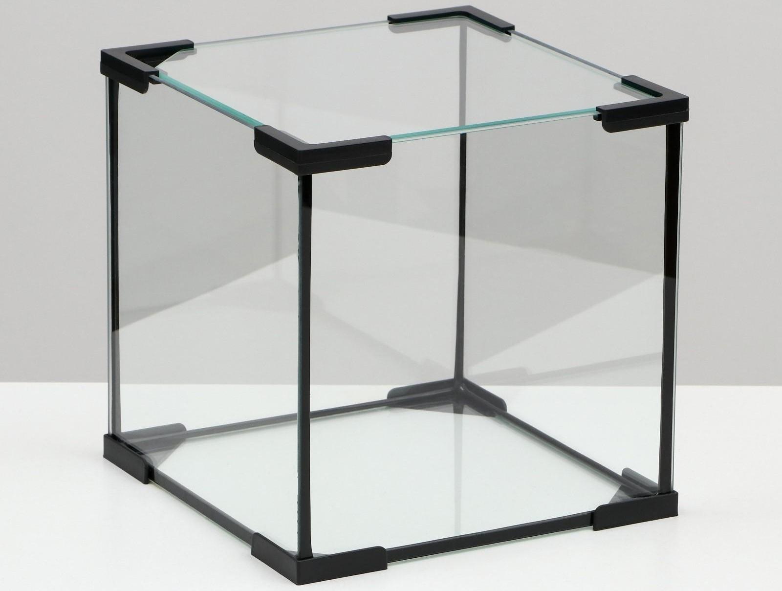 Аквариум куб, 16 литров, 25 х 25 х 25 см