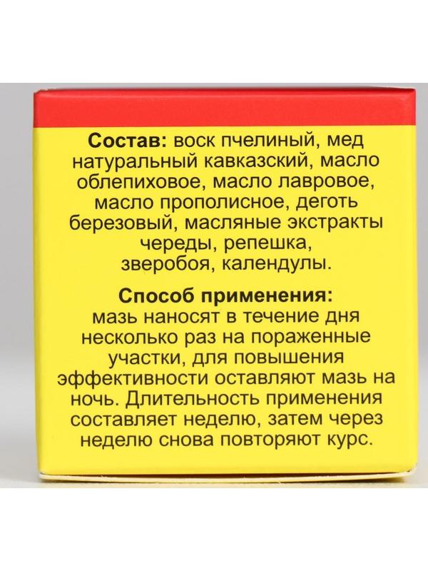 Мазь монастырская «От псориаза», 25 мл