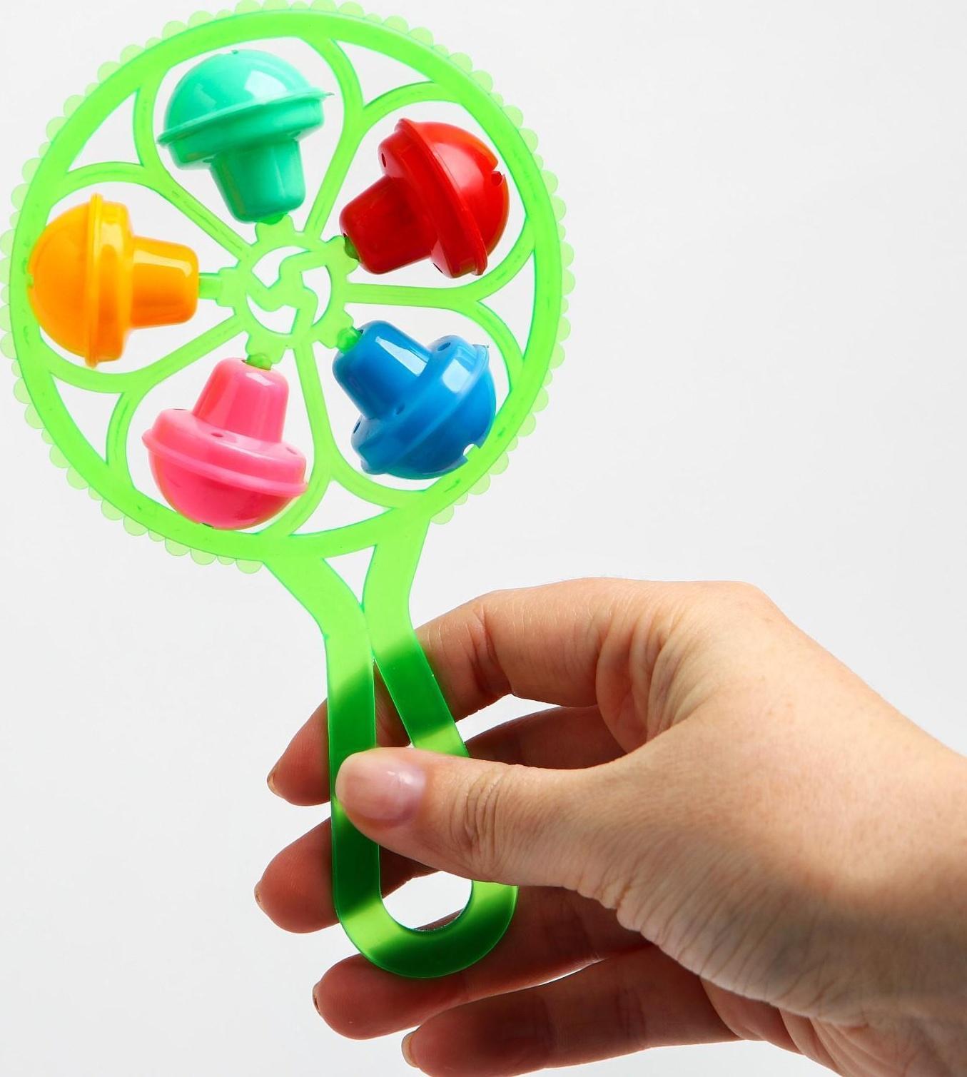 Погремушка «Колокольчики», цвет МИКС