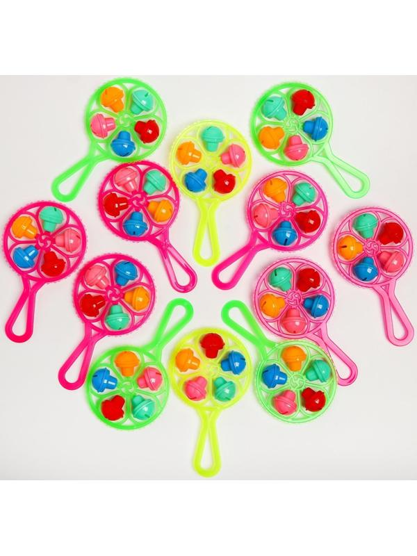 Погремушка «Колокольчики», цвет МИКС