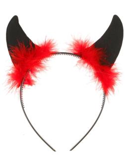 Карнавальный ободок «Рожки»