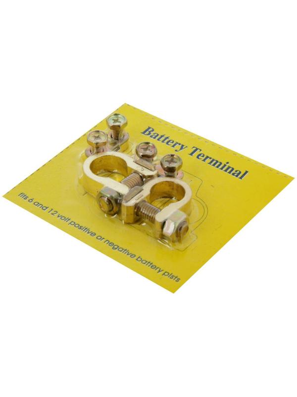 Клемма АКБ универсальная, набор 2 шт