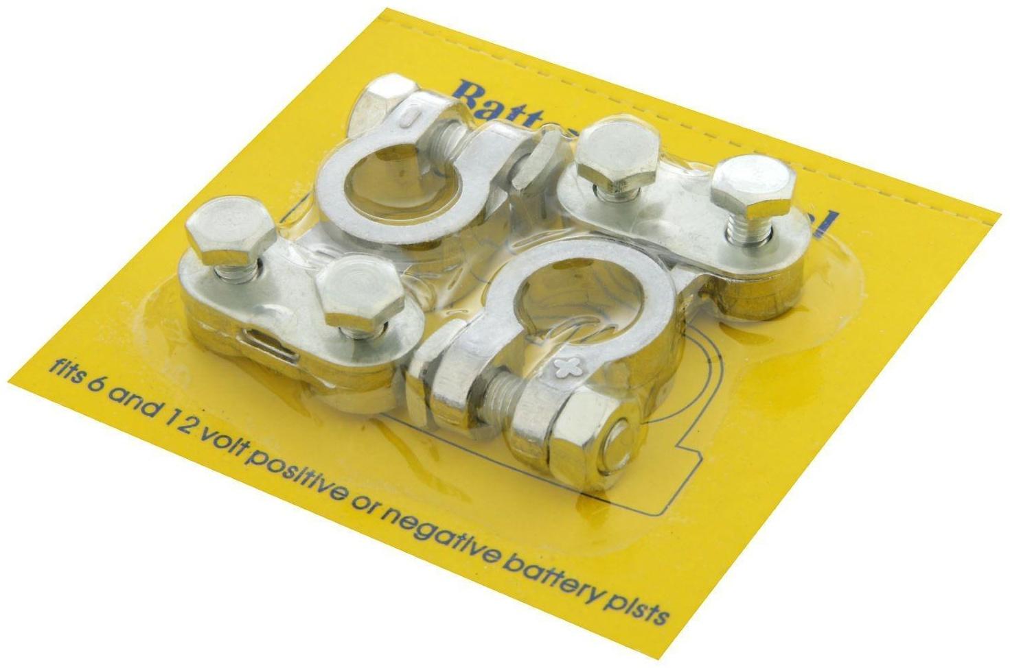 Клемма АКБ универсальная, набор 2 шт. К-005