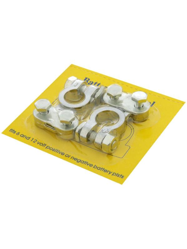 Клемма АКБ универсальная, набор 2 шт. К-005