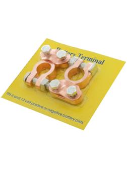 Клемма АКБ универсальная, набор 2 шт. К-014