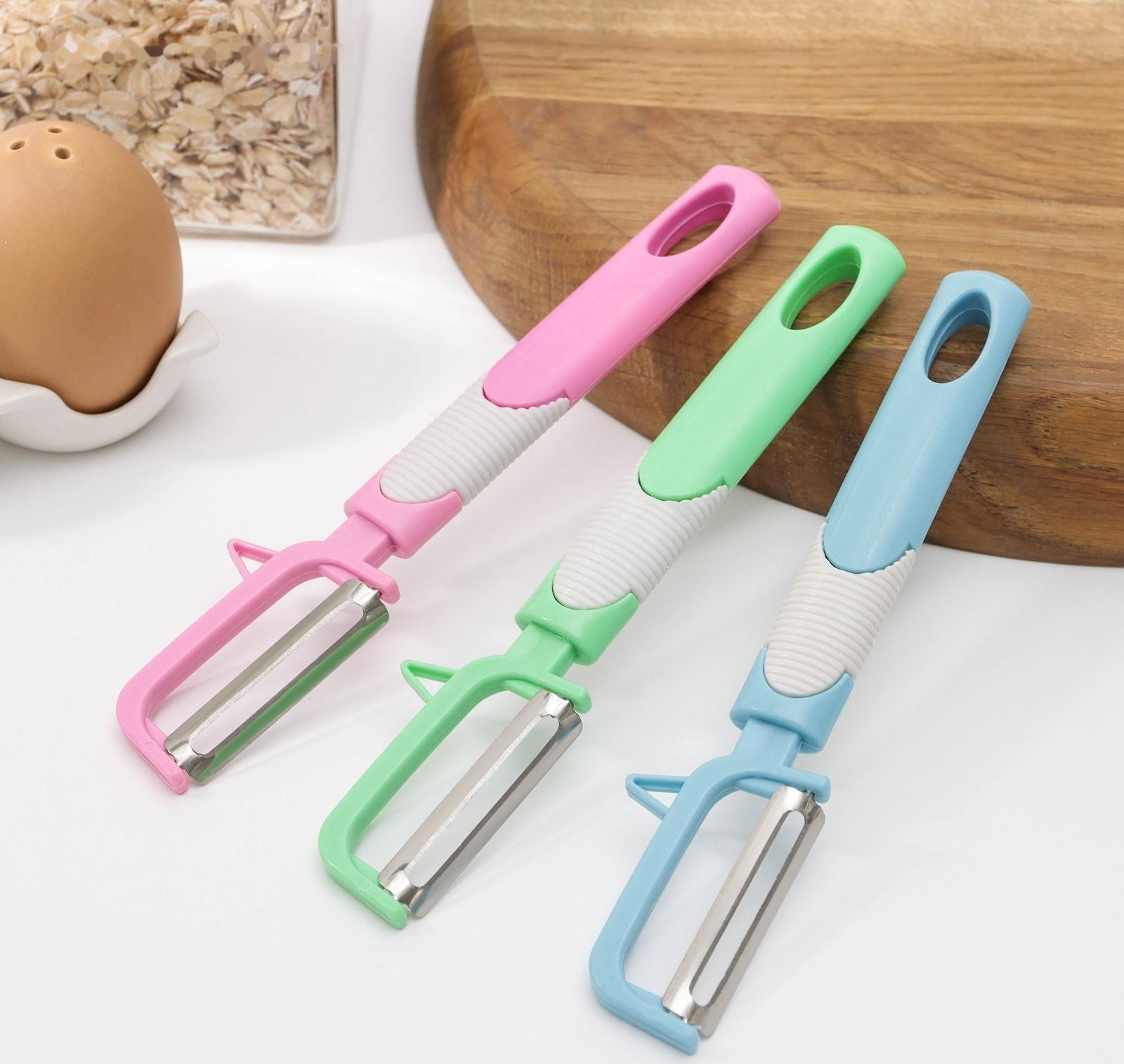 Овощечистка вертикальная «Ритм»,18 см, цвет МИКС