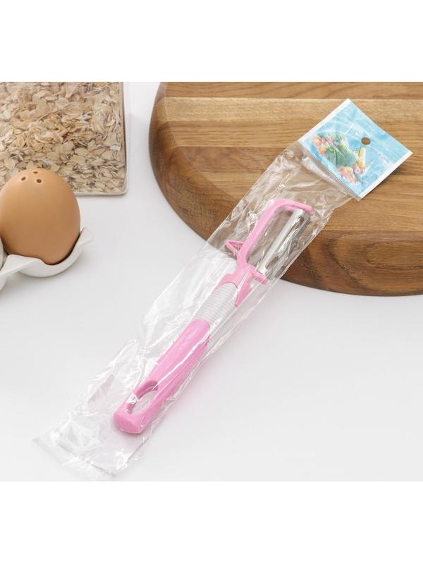 Овощечистка вертикальная «Ритм»,18 см, цвет МИКС