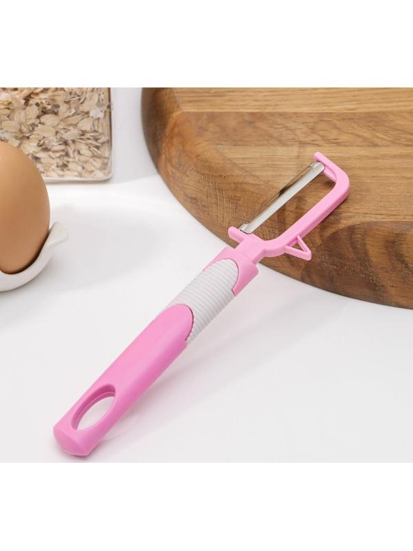 Овощечистка вертикальная «Ритм»,18 см, цвет МИКС