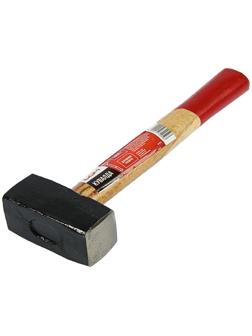 Кувалда ЛОМ, 1 кг, деревянная рукоятка