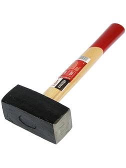 Кувалда ЛОМ, 2 кг, деревянная рукоятка