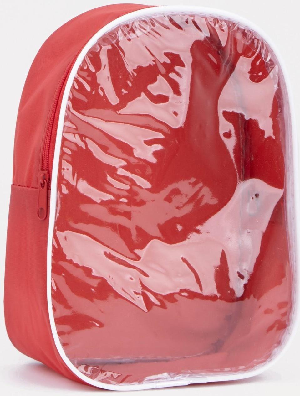 Косметичка на молнии, цвет красный