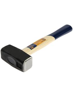 Кувалда кованая ТУНДРА, деревянная рукоятка, 1 кг