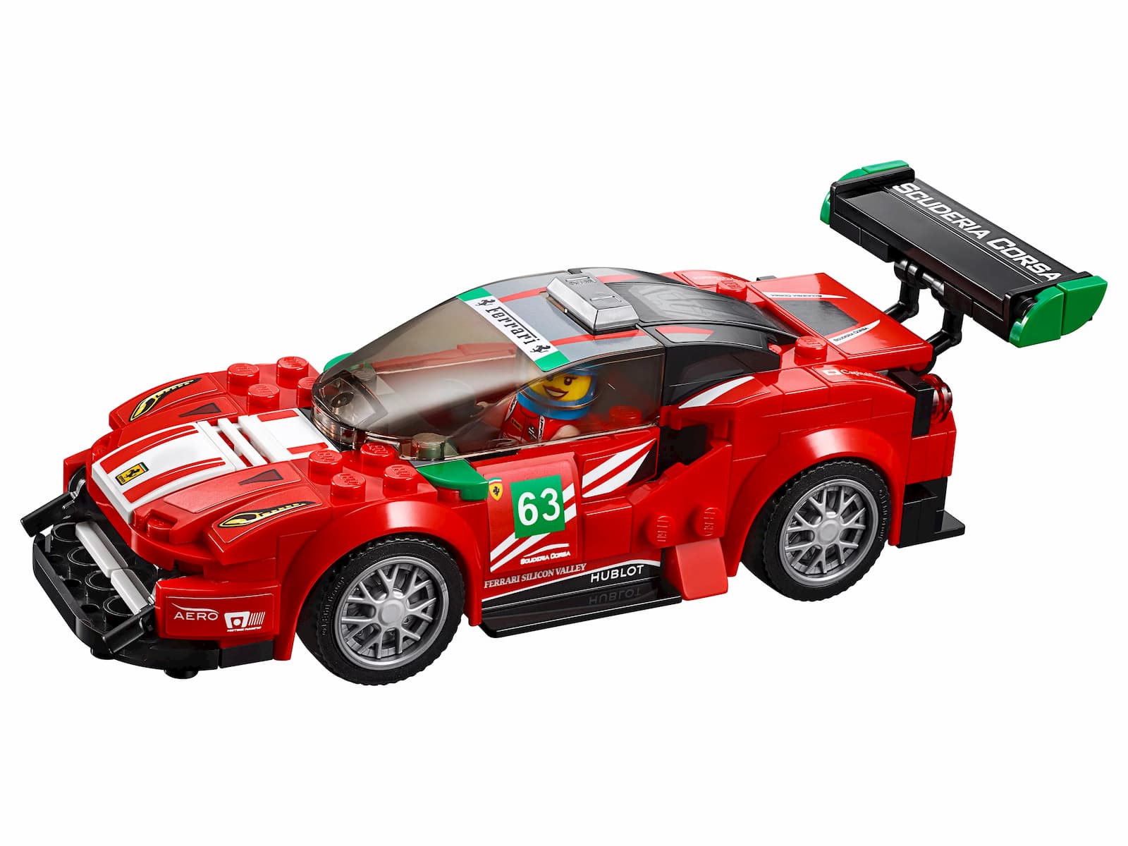 Конструктор Bl «Феррари 488 GT3 Scuderia Corsa» 10943 (Speed Champions 75886) / 185 деталей