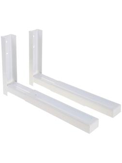 Кронштейн Trone С 2, для микроволновой печи, регулируемый, до 40 кг, 300-500 мм, белый