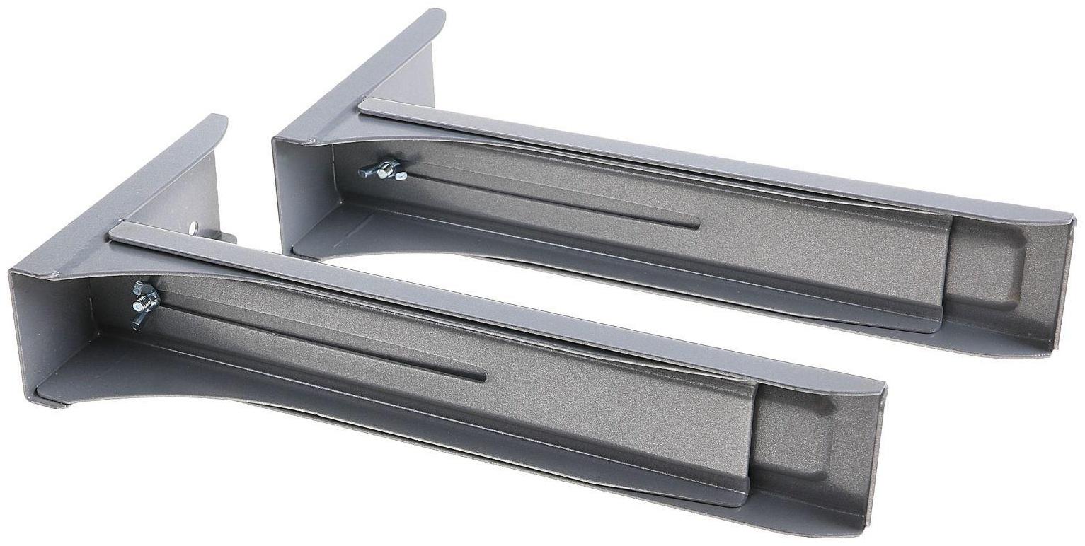 Кронштейн Trone С 7, для микроволновой печи, регулируемый, до 40 кг, 290-420 мм, металлик