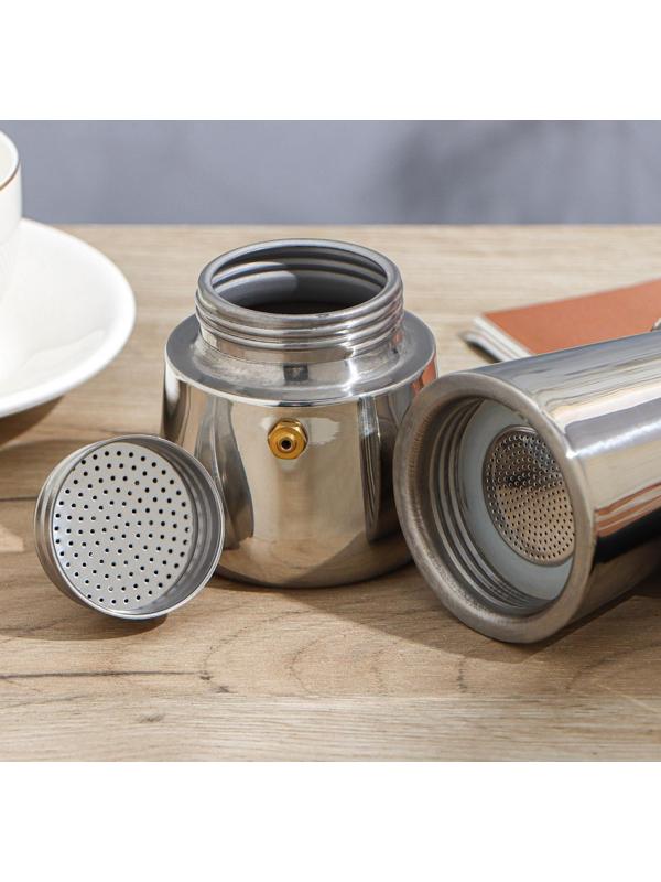 Кофеварка гейзерная «Стиль», на 2 чашки, 100 мл