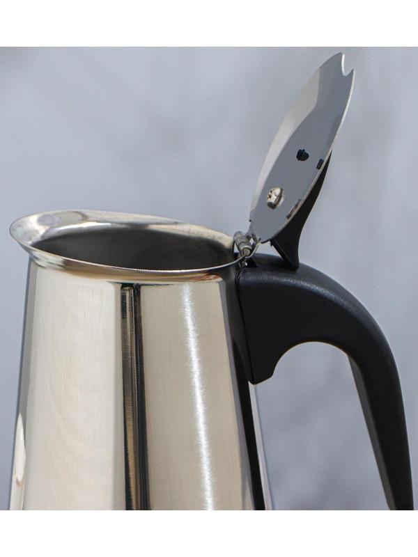 Кофеварка гейзерная Доляна «Стиль», на 4 чашки, 200 мл