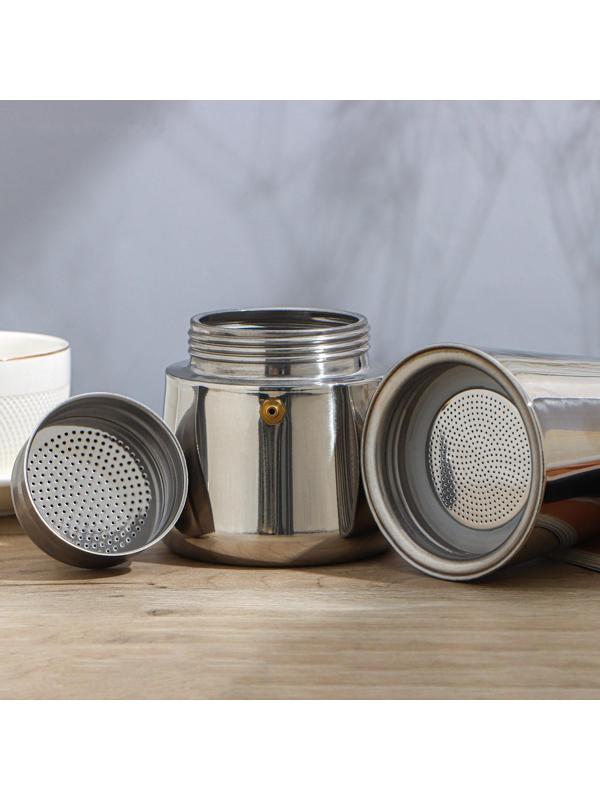 Кофеварка гейзерная Доляна «Стиль», на 6 чашек, 300 мл