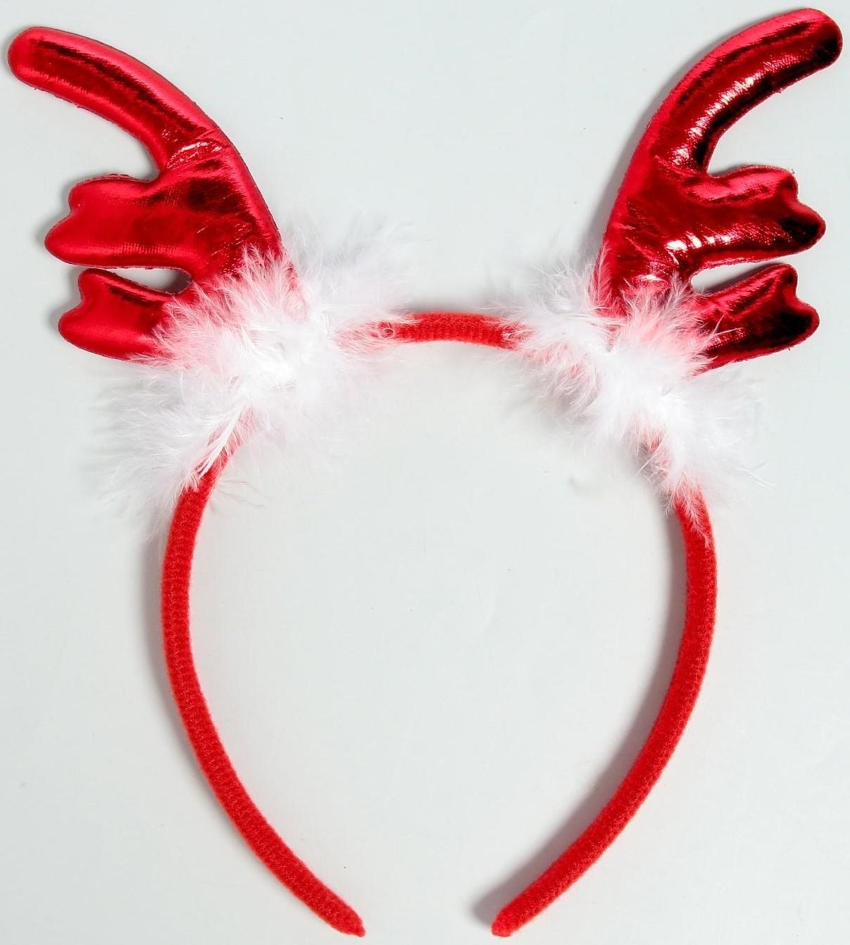 Карнавальный ободок «Блестящие рога»