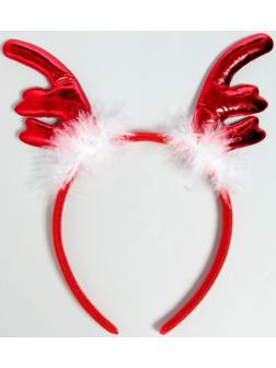 Карнавальный ободок «Блестящие рога»