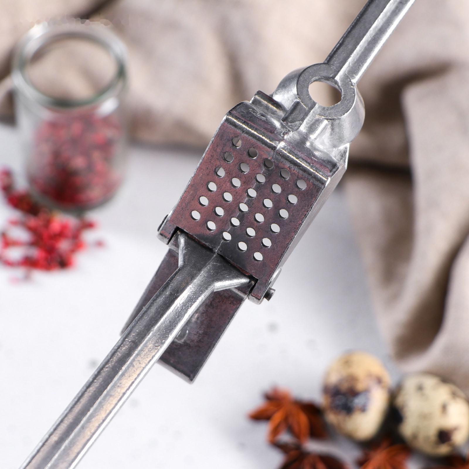 Пресс для чеснока алюминиевый, премиум 