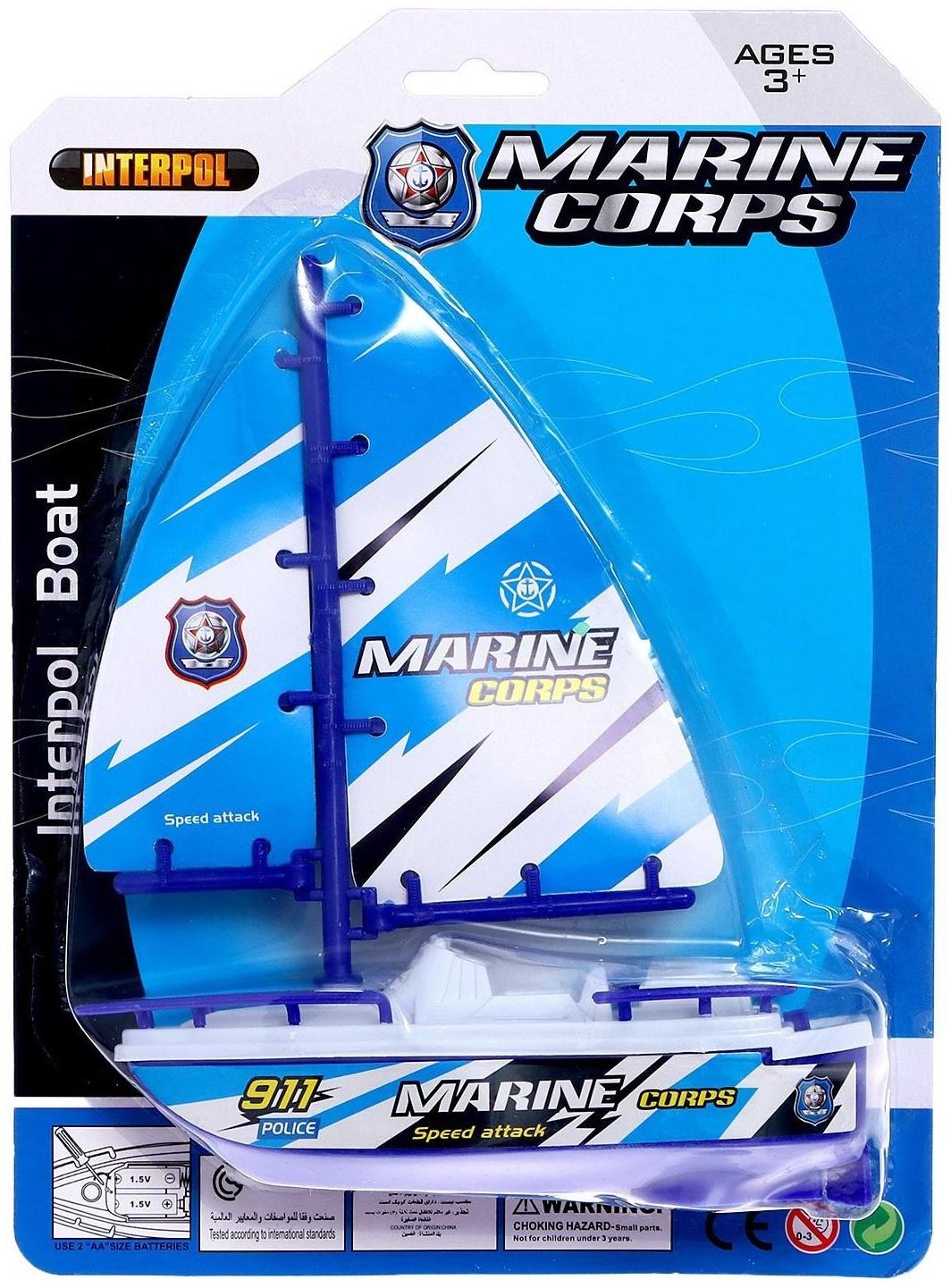 Детский корабль «Служба спасения», работает от батареек