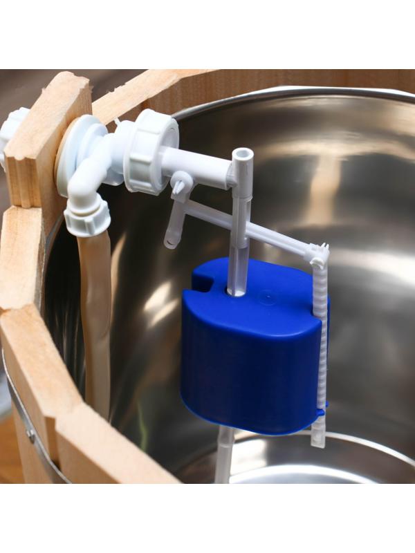 Обливное устройство из липы, 15л, нержавеющая вставка, 