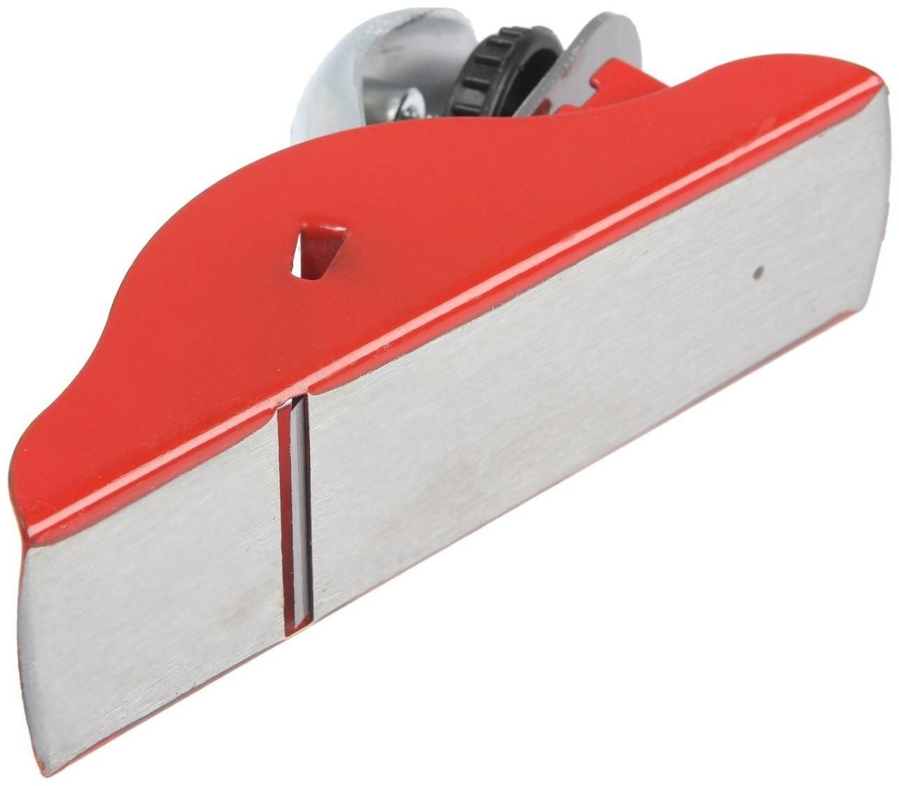 Рубанок металлический ТУНДРА, малогабаритный, 135 х 33 мм