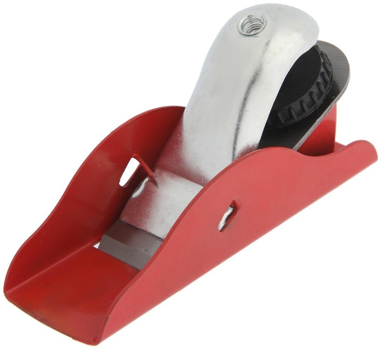 Рубанок металлический ТУНДРА, малогабаритный, 135 х 33 мм