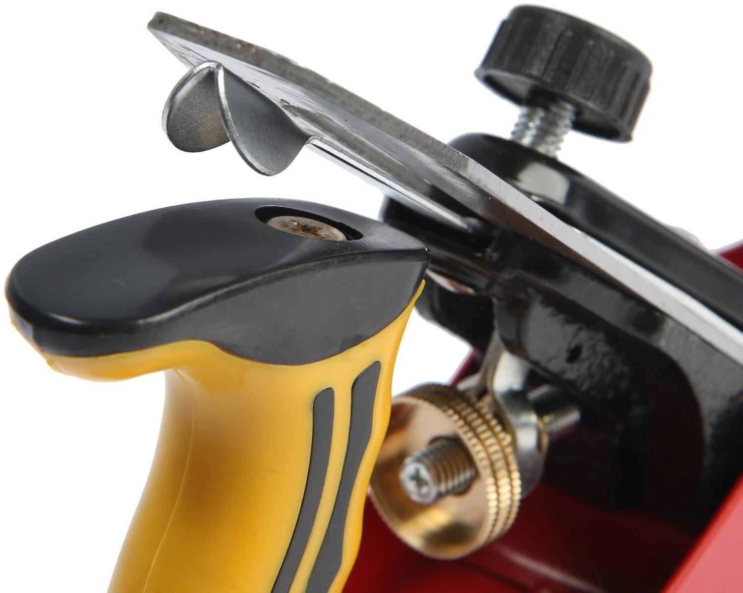 Рубанок металлический ТУНДРА, двойной нож, 235 х 45 мм