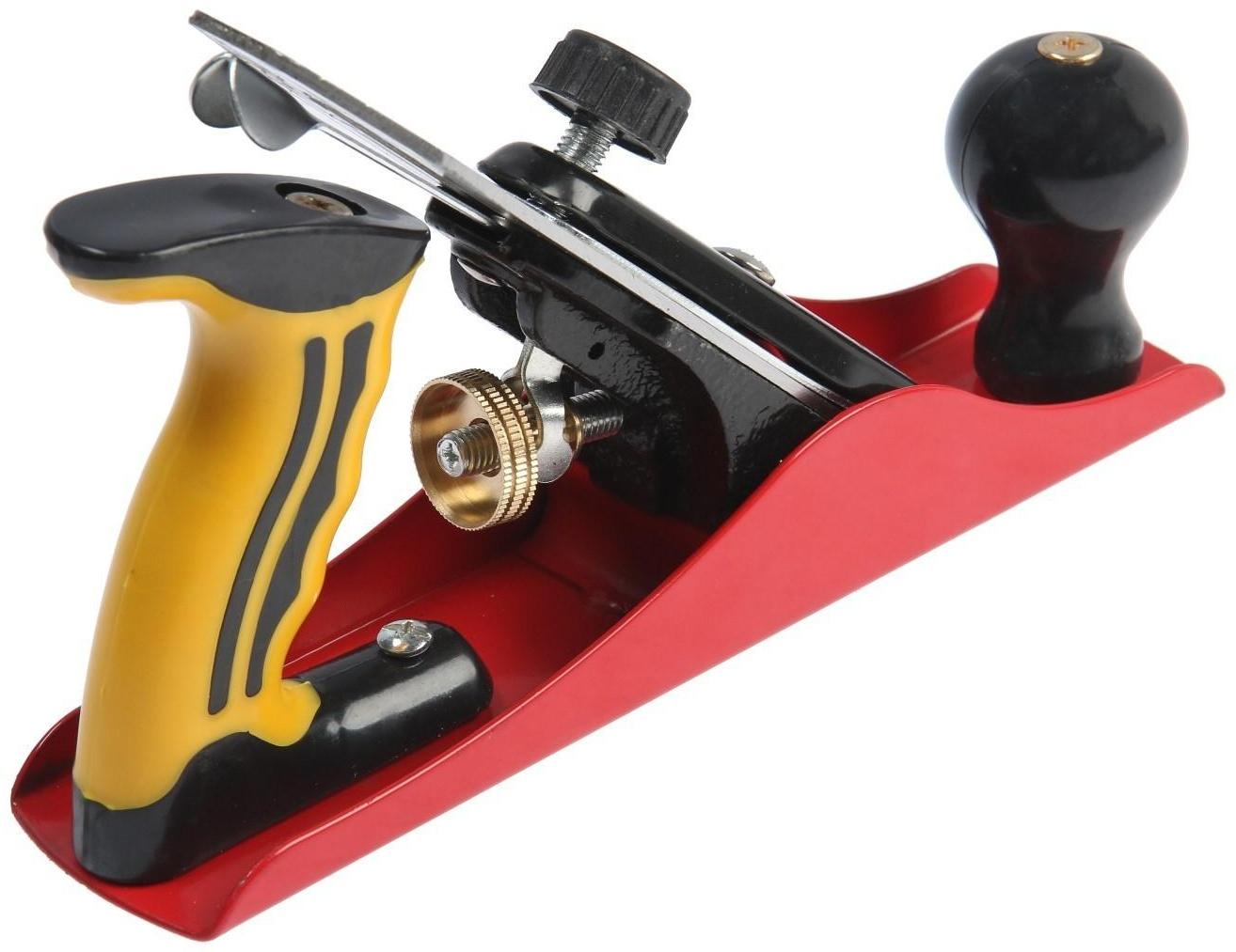 Рубанок металлический ТУНДРА, двойной нож, 235 х 45 мм