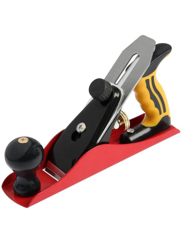 Рубанок металлический ТУНДРА, двойной нож, 235 х 45 мм