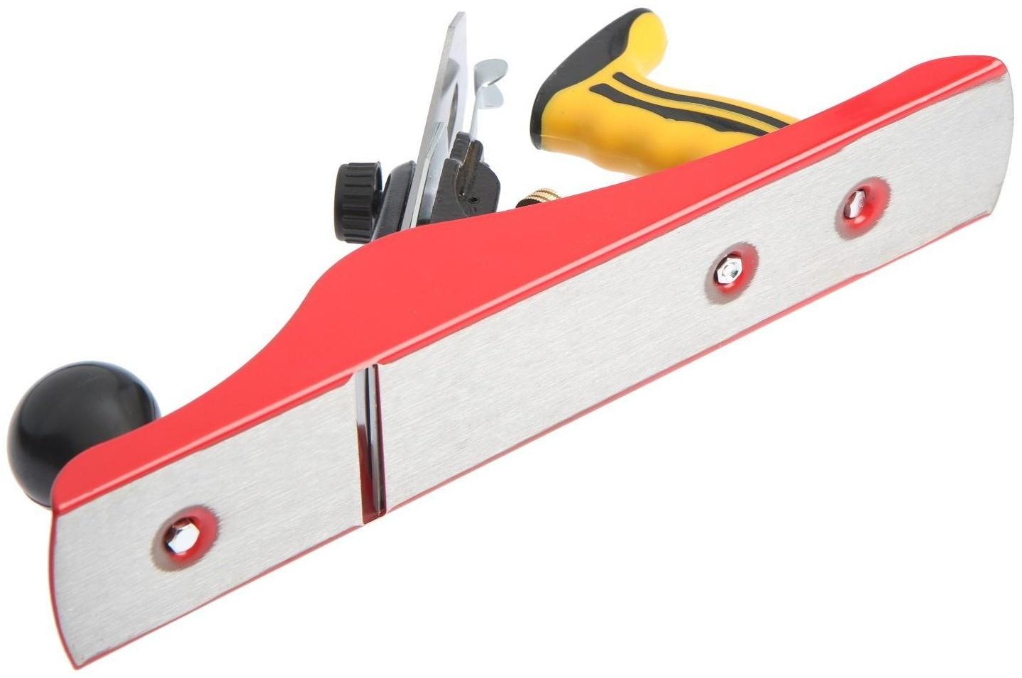 Рубанок металлический ТУНДРА, двойной нож, 320 х 50 мм