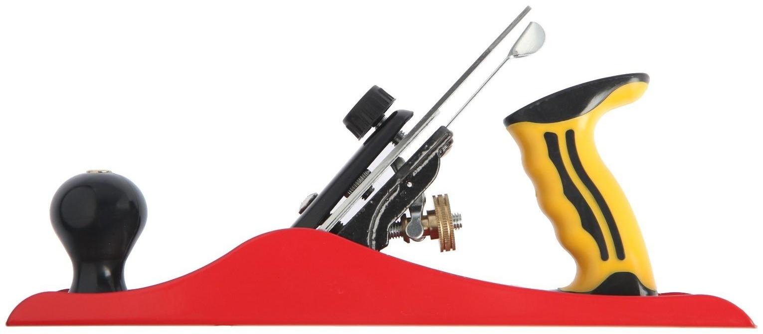 Рубанок металлический ТУНДРА, двойной нож, 320 х 50 мм