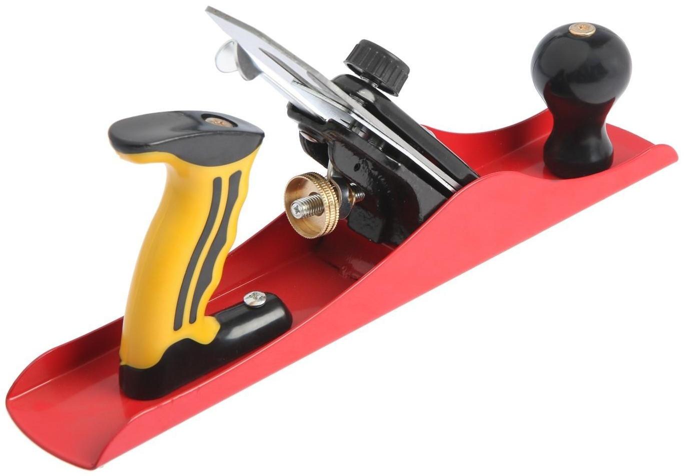 Рубанок металлический ТУНДРА, двойной нож, 320 х 50 мм