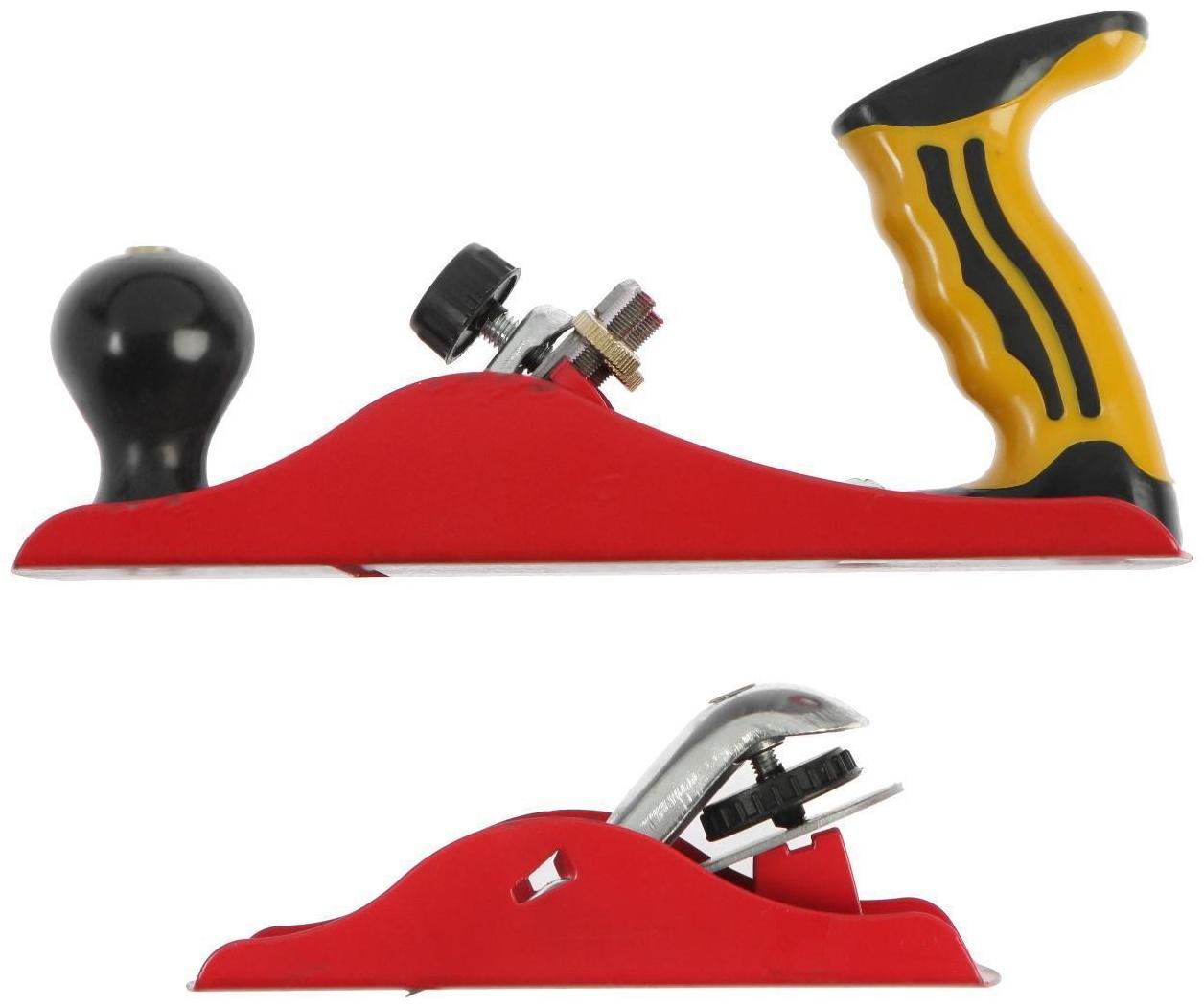 Набор рубанков металлических ТУНДРА, малогабаритный 160 мм и с одинарным ножом 235 мм