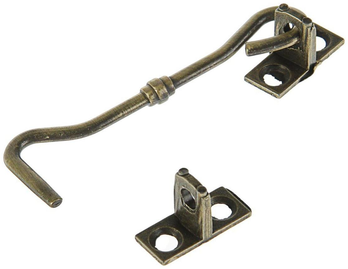 Крючок ветровой (мод.107-1), цвет бронза