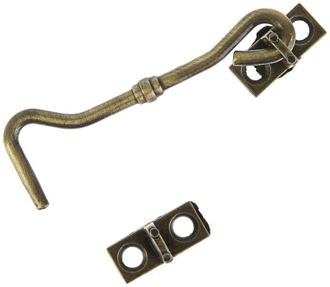 Крючок ветровой (мод.107-1), цвет бронза