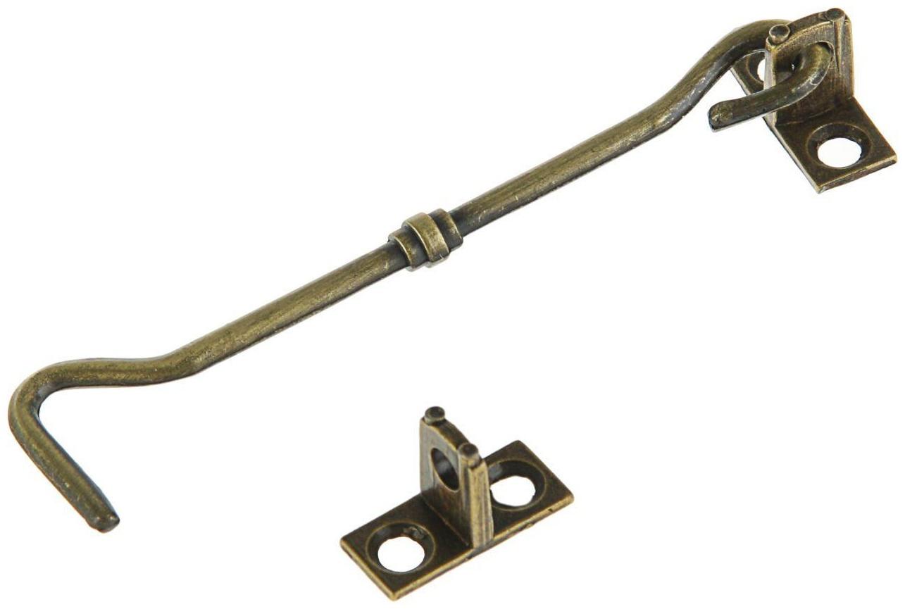 Крючок ветровой (мод.107-2), цвет бронза