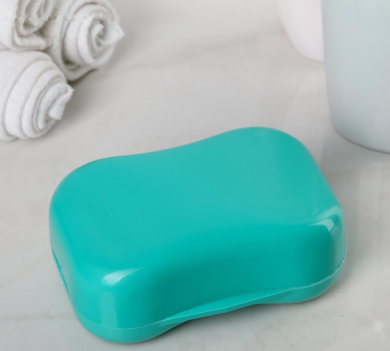 Мыльница дорожная, 11×7×4 см, цвет МИКС