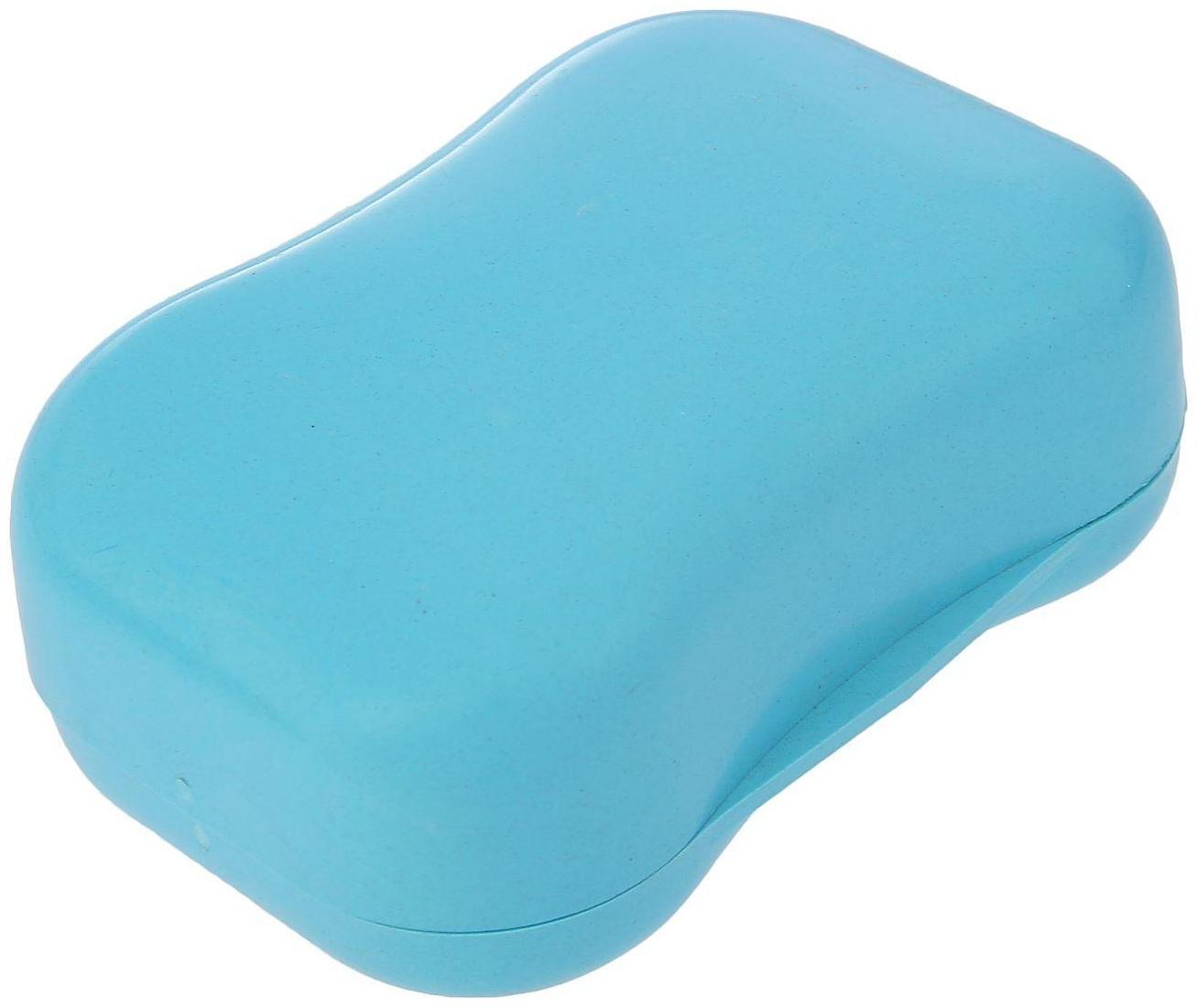 Мыльница дорожная, 11×7×4 см, цвет МИКС