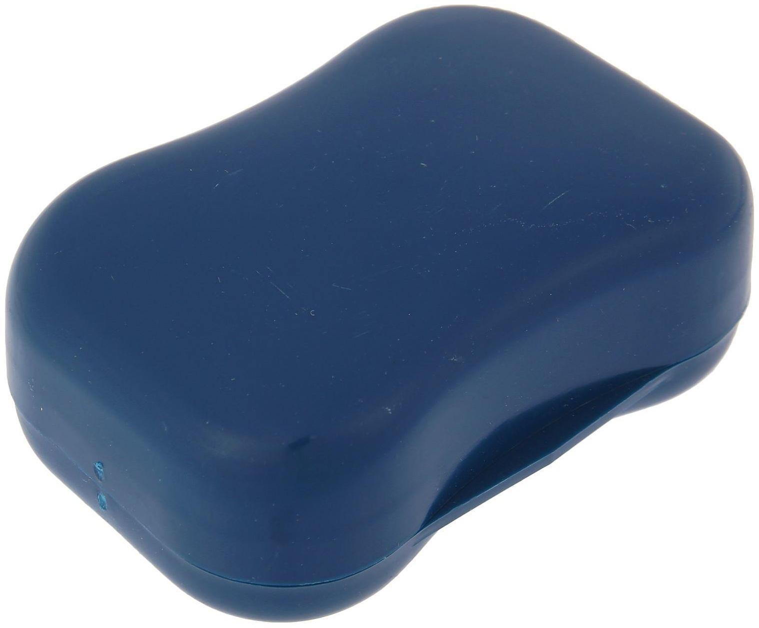 Мыльница дорожная, 11×7×4 см, цвет МИКС