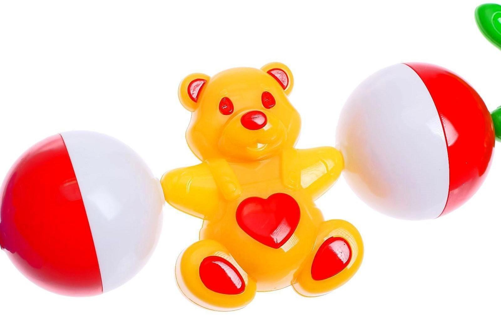 Погремушка растяжка на коляску/кроватку «Лесная сказка», МИКС