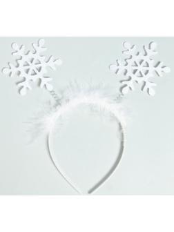 Карнавальный ободок «Снежинки»