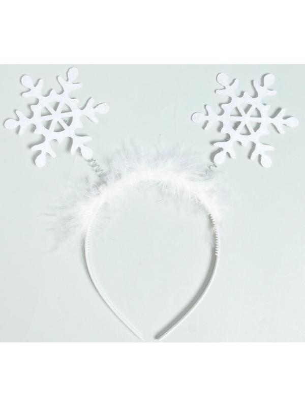 Карнавальный ободок «Снежинки»