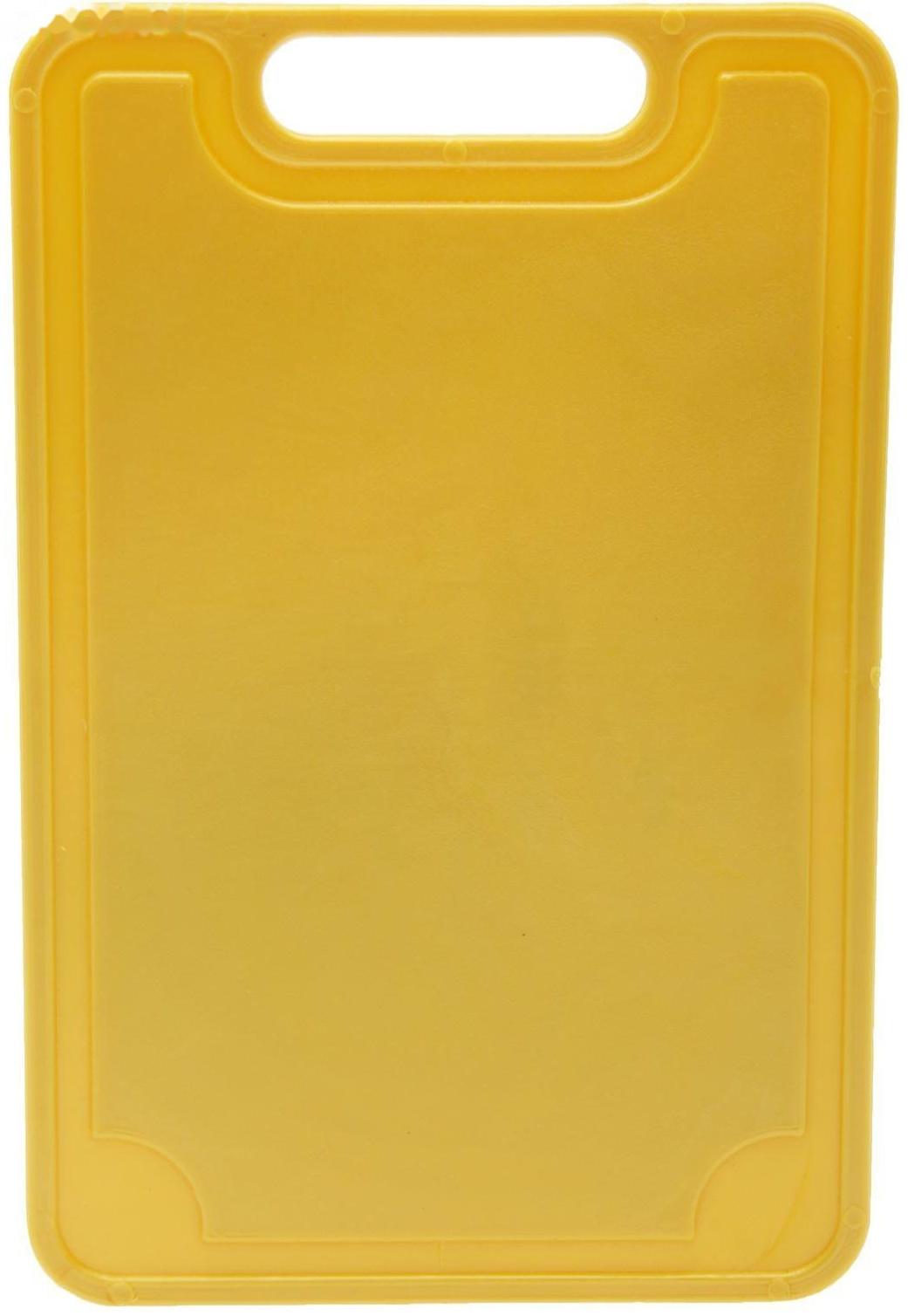 Доска разделочная, 28×19 см, цвет МИКС