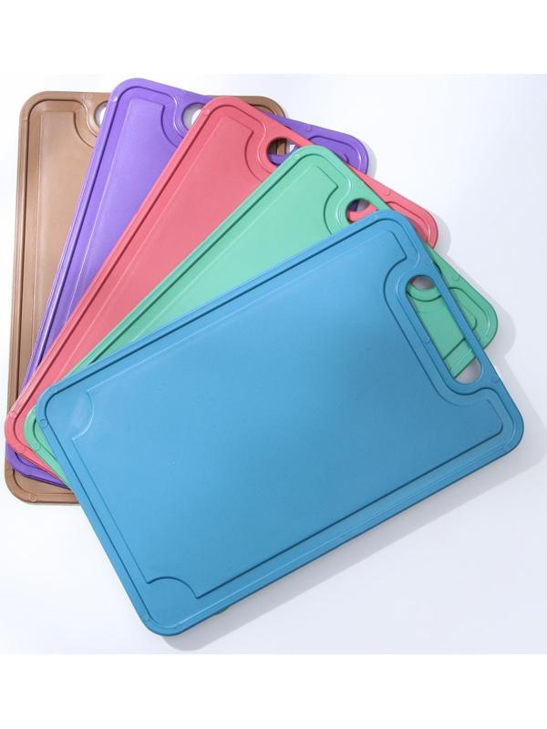 Доска разделочная, 28×19 см, цвет МИКС